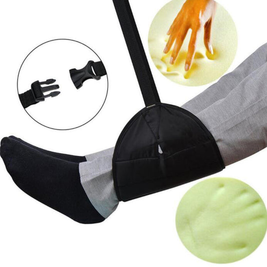 Office Leg And Foot Hammock Long-Distance Travel Foot Fatigue Relief Tool Airplane Travel Foot Hammock